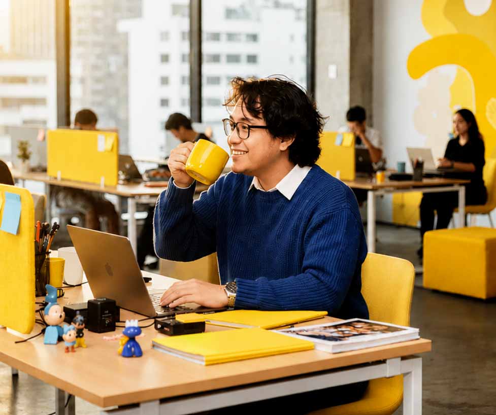 Flexible coworking workspace at The Urban Office Bangkok