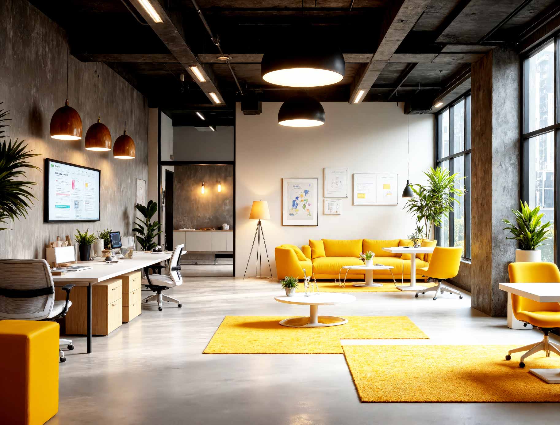 Modern office workspace designed for businesses in Bangkok