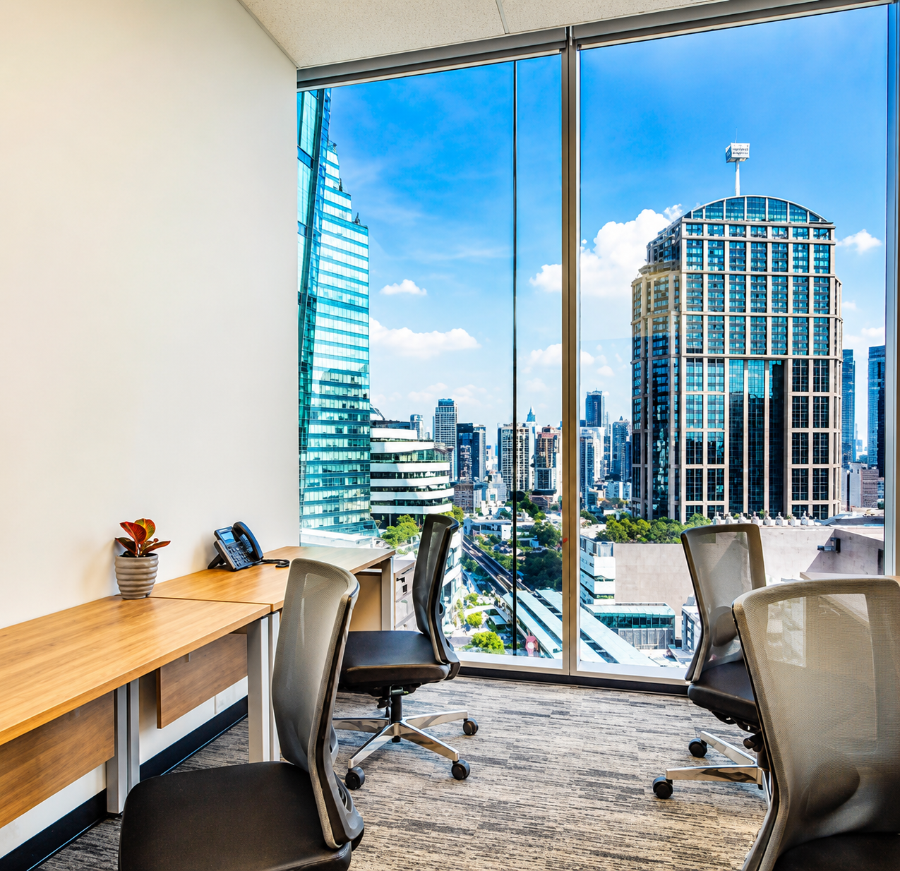 A private office at The Urban Office